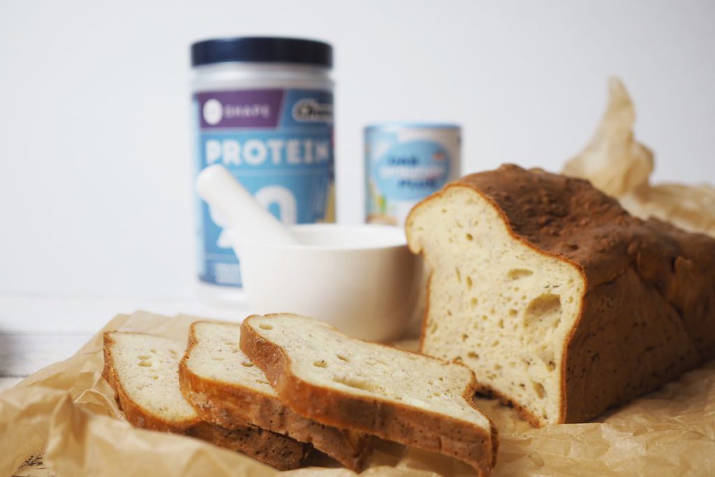 Brot Fur Die Strenge Phase Der Hcg Diat Eiweissbrot Rezept 