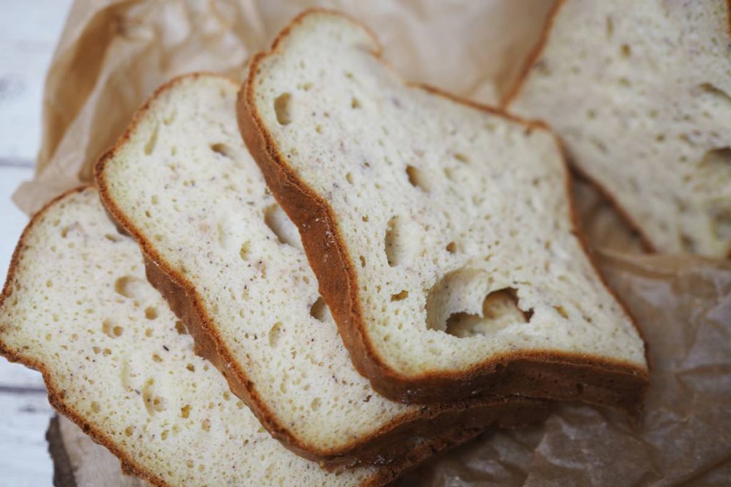 Brot Fur Die Strenge Phase Der Hcg Diat Eiweissbrot Rezept 