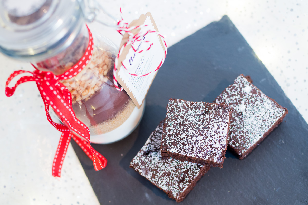 Last Minute Geschenk Cookies und Brownies als