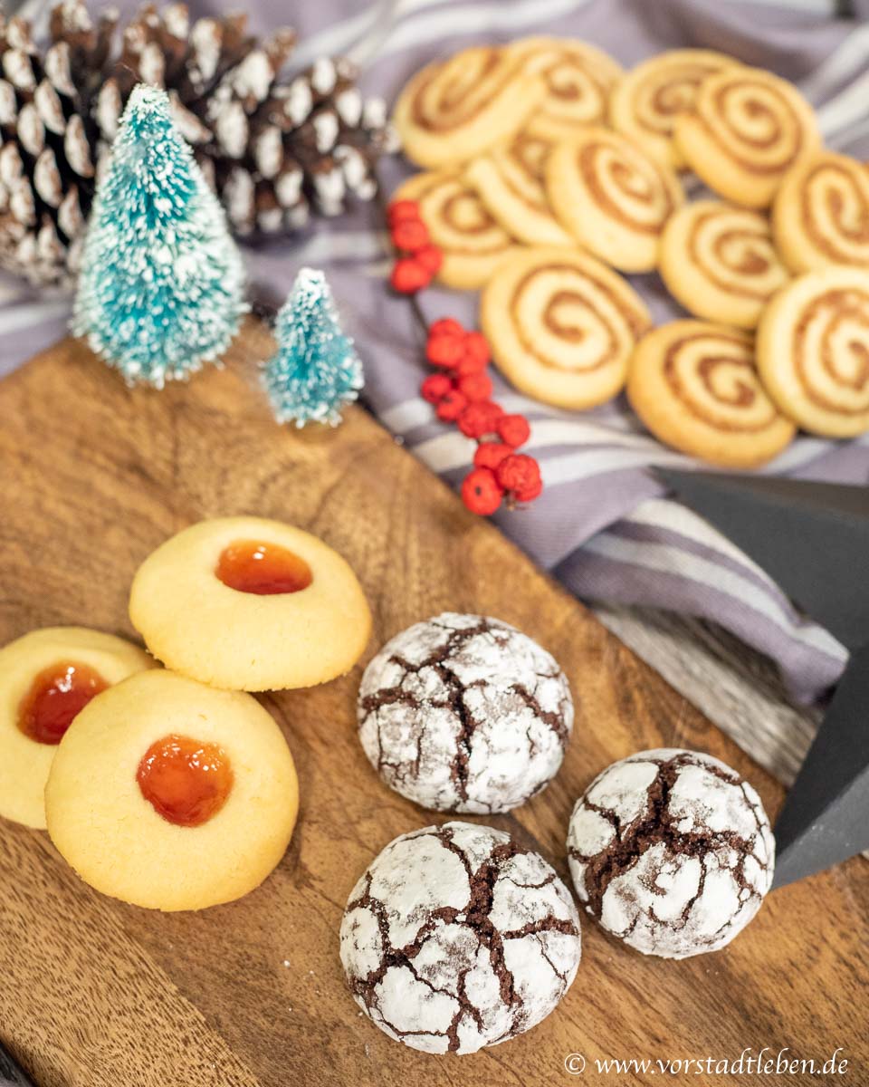In der Weihnachtsbaeckerei Plaetzchenrezepte