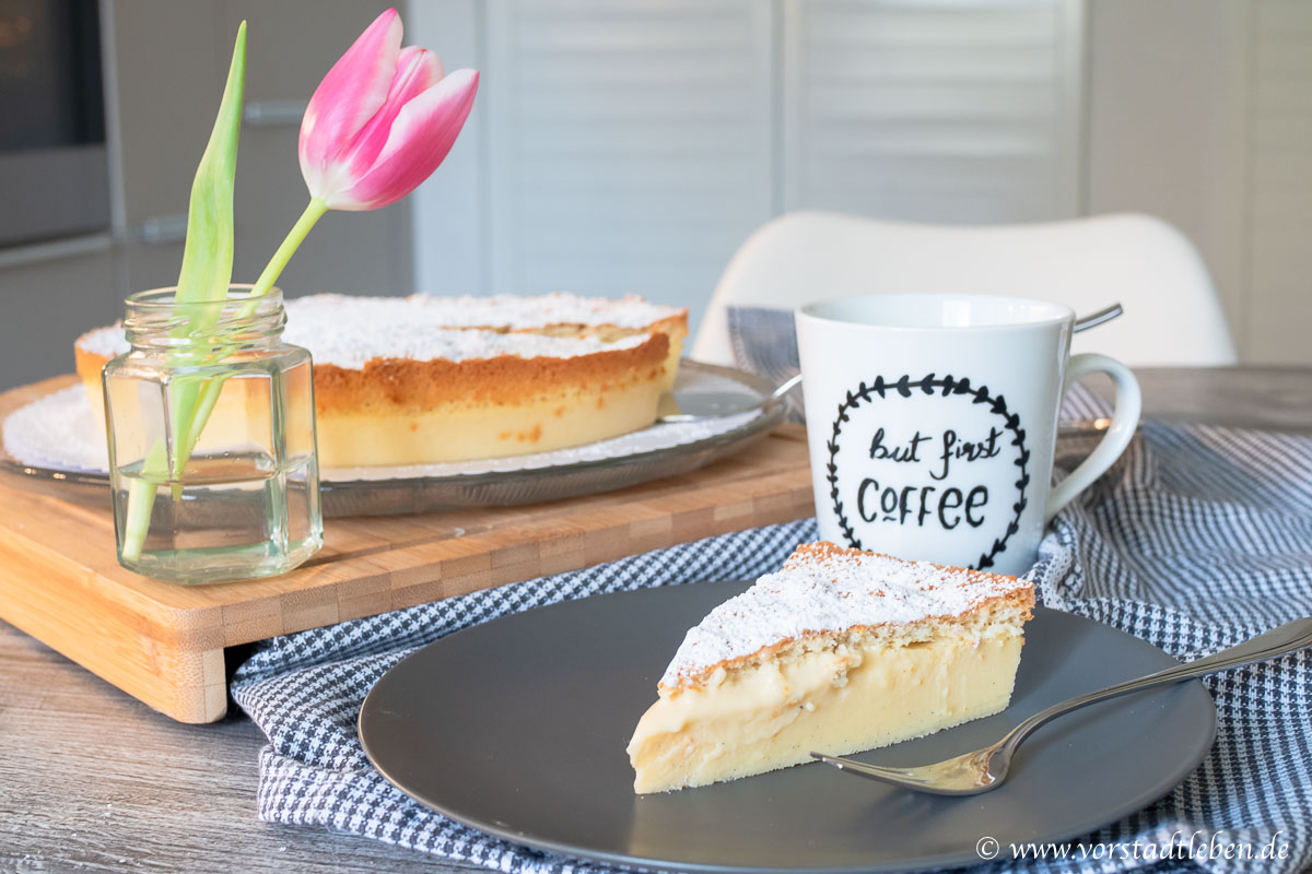 Magischer Vanillekuchen Zauberkuchen