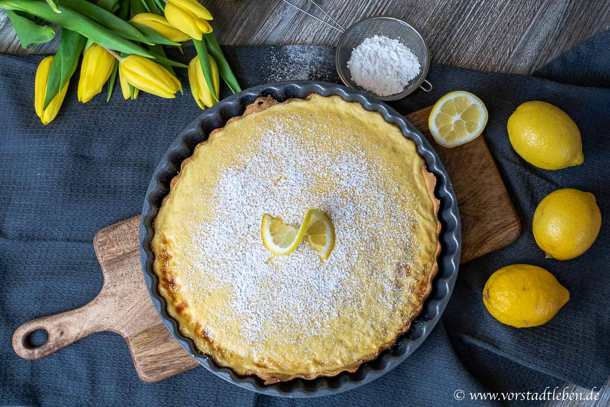 Zitronentarte mit Quark Rezept