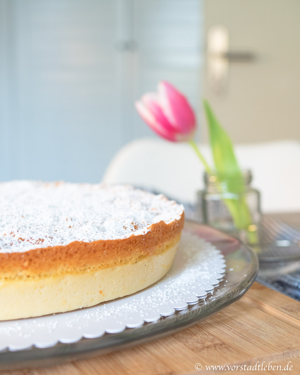 ein teig drei schichten vanillekuchen zauberkuchen
