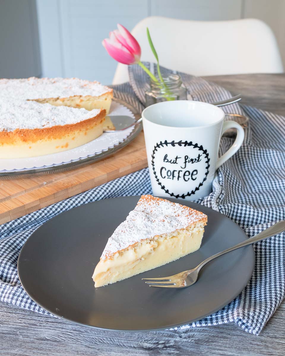 vanillekuchen zauberkuchen rezept ein teig drei schichten