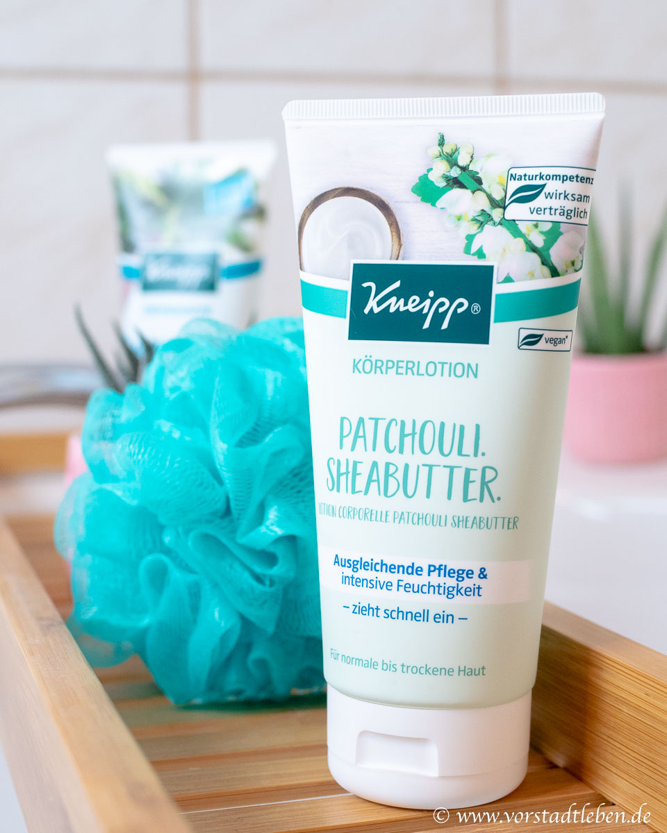 Koerperlotion fruehling patchouli sheabutter kneipp