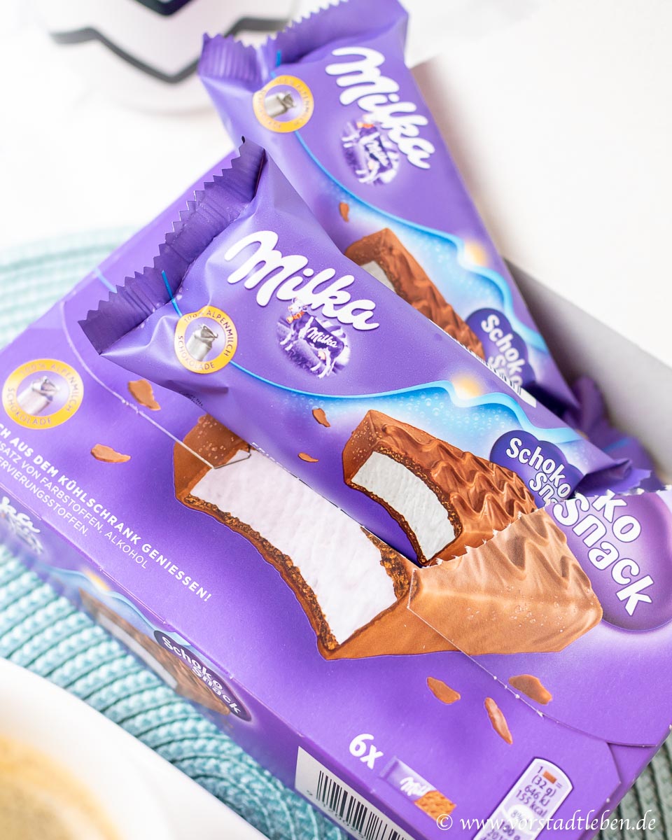 Milka Schoko snack kuehlregal