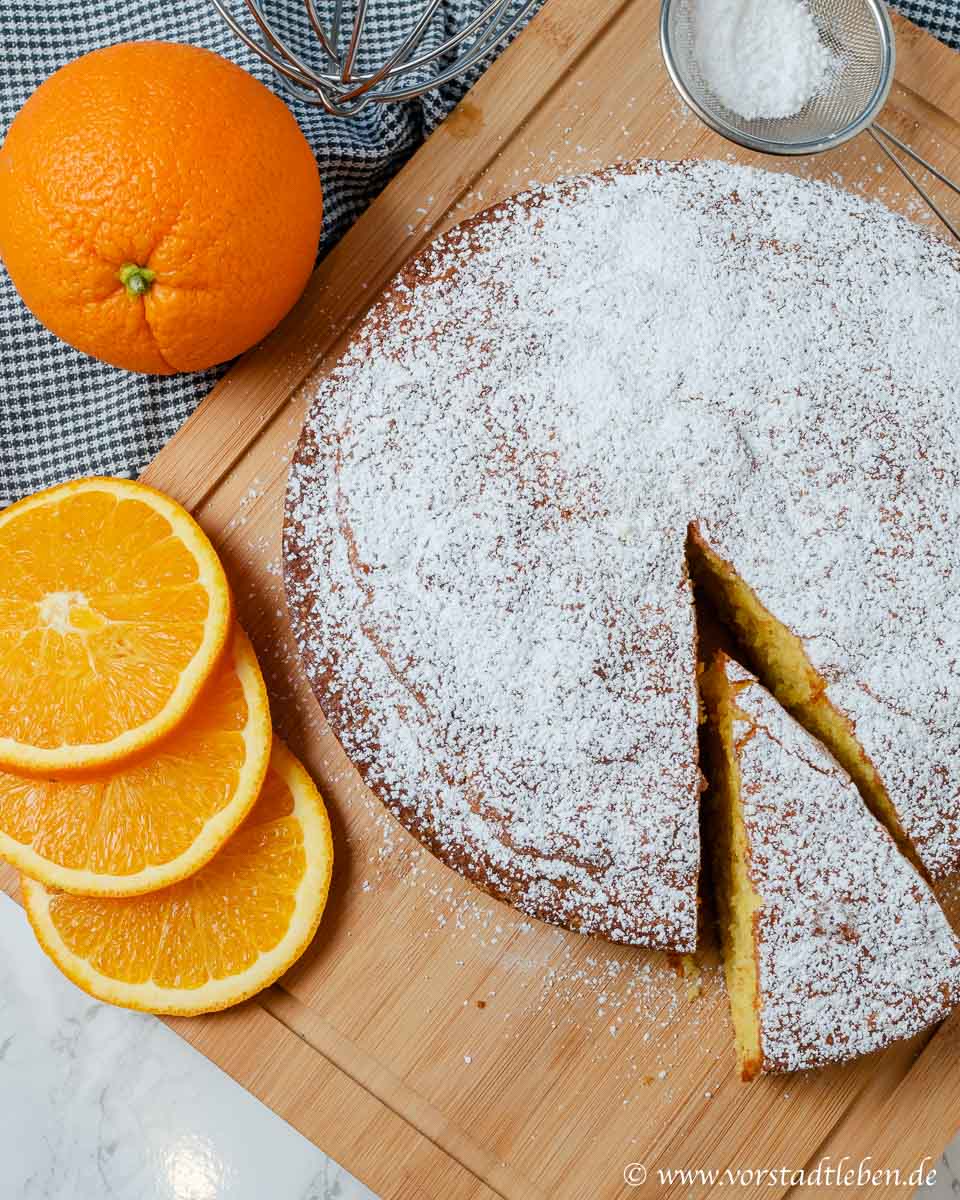 einfacher ruehrkuchen saftiger orangenkuchen
