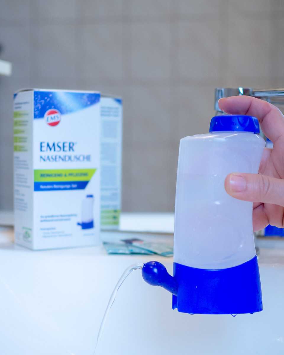 EMSER Nasendusche allergischer Schnupfen