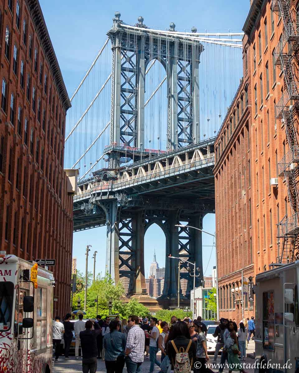 New York Brooklyn Fotospot Manhattan bridge