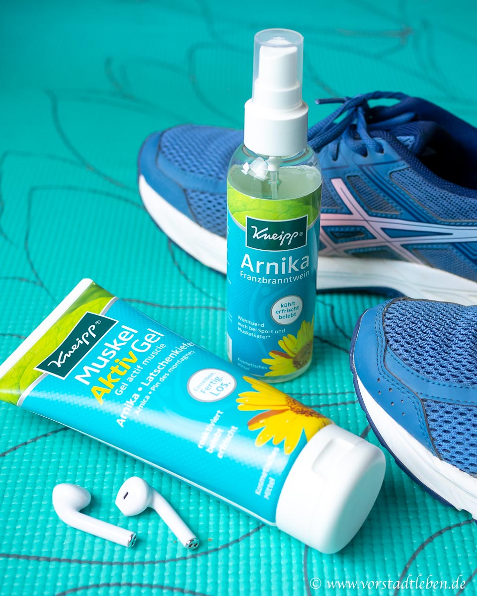 Kneipp Arnika gegen Muskelkater Motivation zum Sport