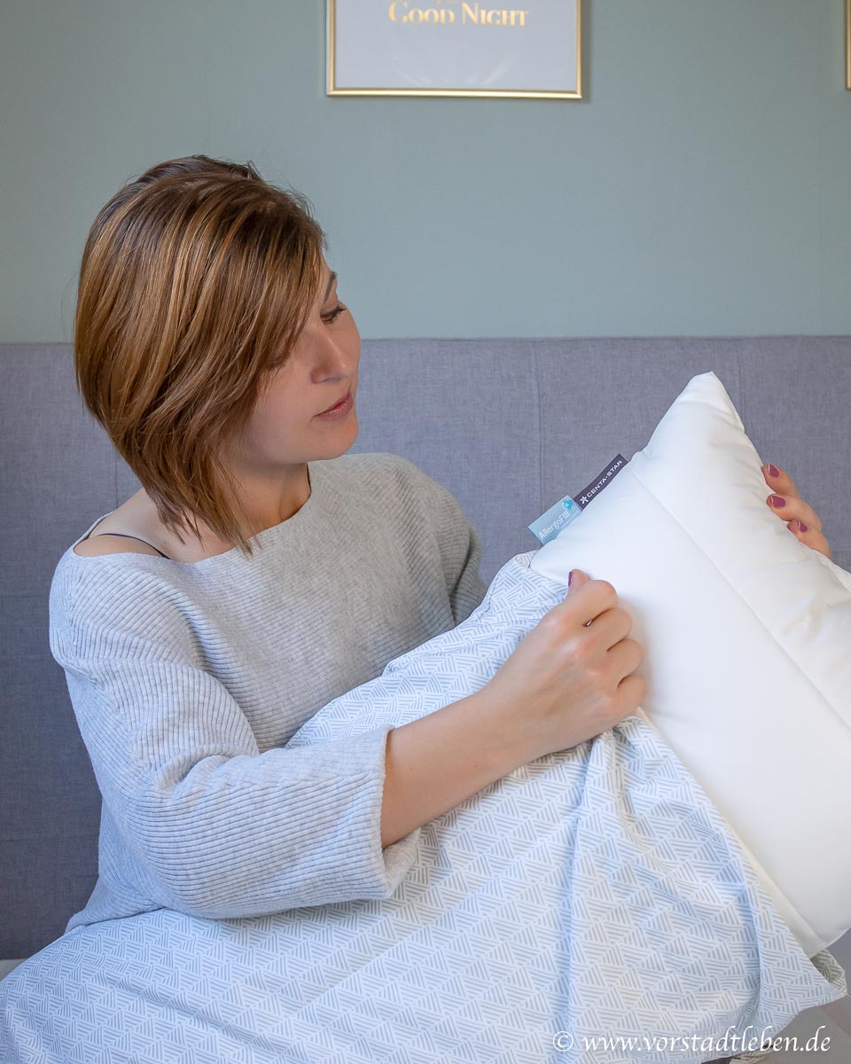 Betten beziehen Centa Star Hausstaubmilbenallergie