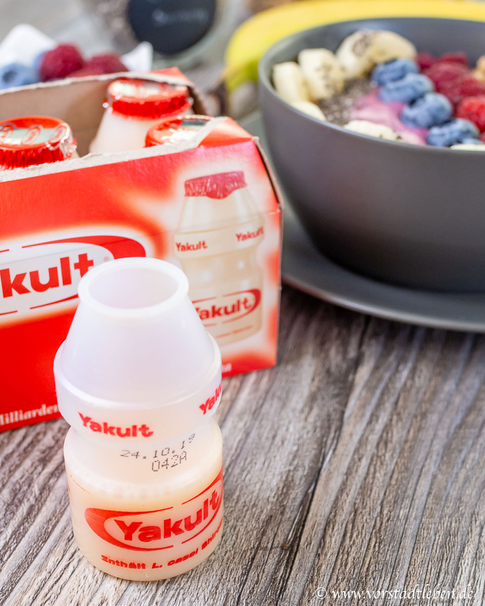 Yakult zum Fruehstueck