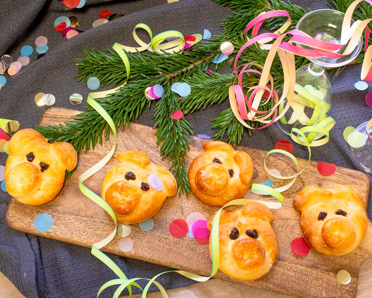 Glücksschweinchen backen - Glück zum verschenken