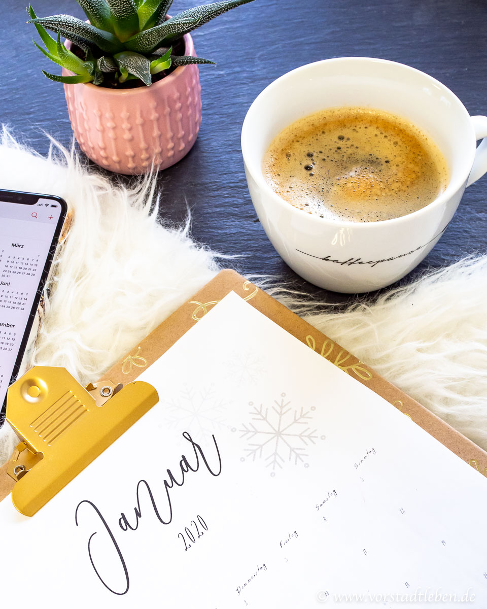 Kalender 2020 Freebie Download