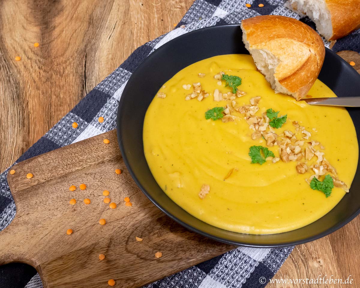 Linsen Kokos Suppe Suppenliebe Rezept